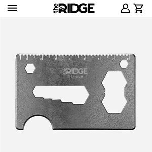 The Ridge “bottle opener” multi tool